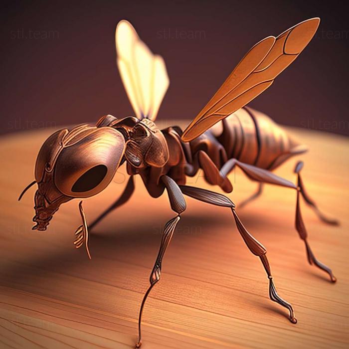 3D модель Camponotus kiusiuensis (STL)